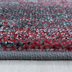 Modern floor rug - Optimism Breeze Red
