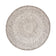 Round Outdoor Rug - Summer Azteca Light Grey
