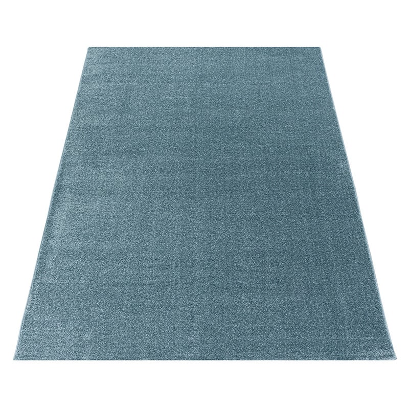 Low-pile floor rug - Smoothly Blue