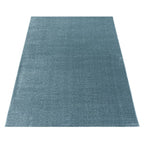 Low-pile floor rug - Smoothly Blue