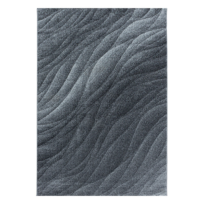 Modern floor rug - Optimism Current Grey