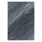 Modern floor rug - Optimism Current Grey