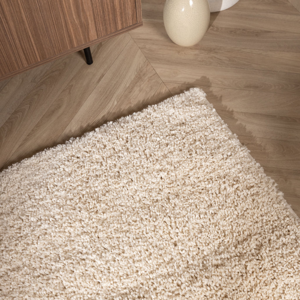 High-Pile Rug – Wish Cream