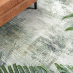 Modern Rug - Strong Green