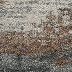High-Pile Floor Rug - Modesto Taupe/Grey 6747