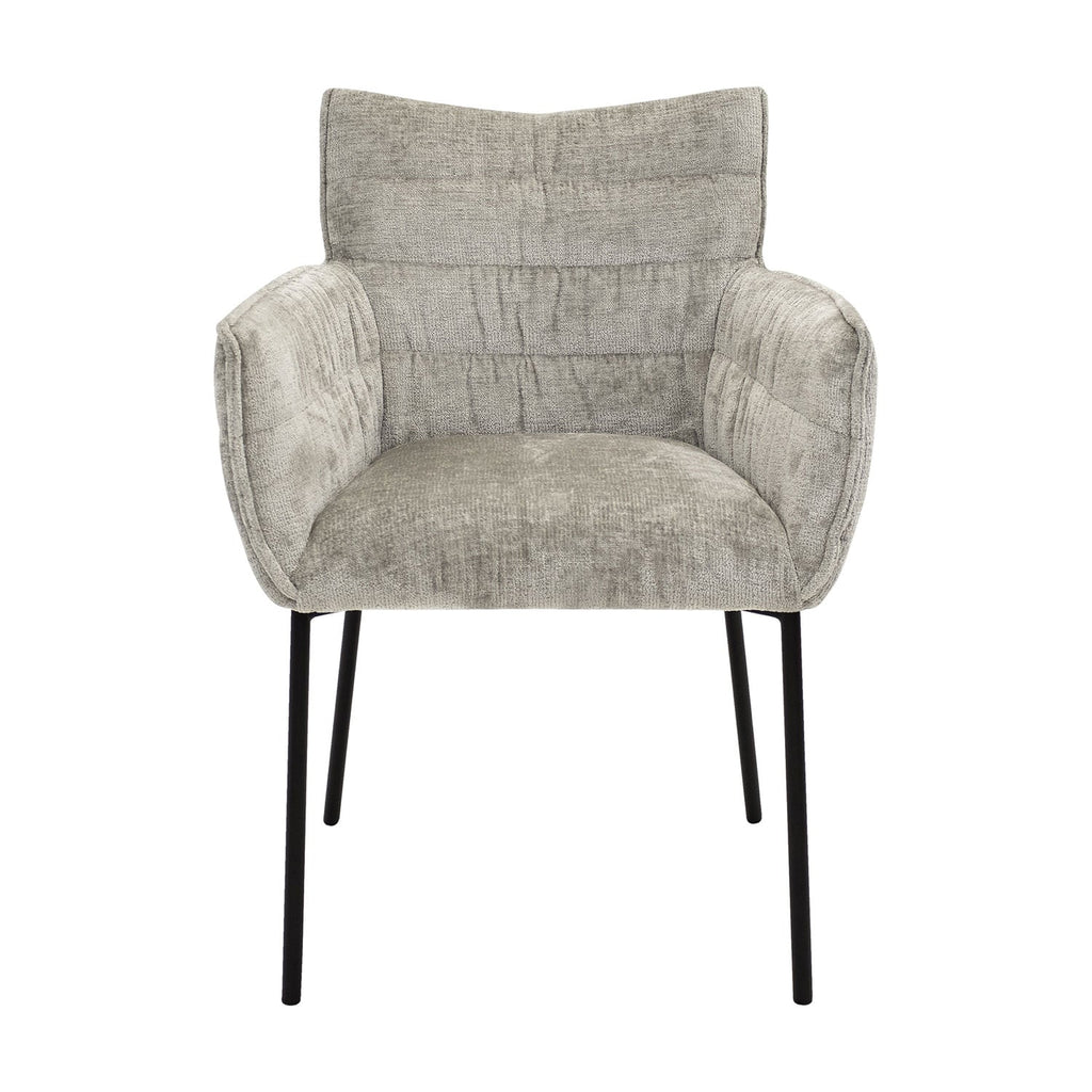 Dining chair - Goos Grey/Cream
