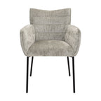 Dining chair - Goos Grey/Cream