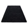 High-Pile Floor Rug - Sade Black