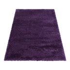 High-pile floor rug - Fuzzy Purple