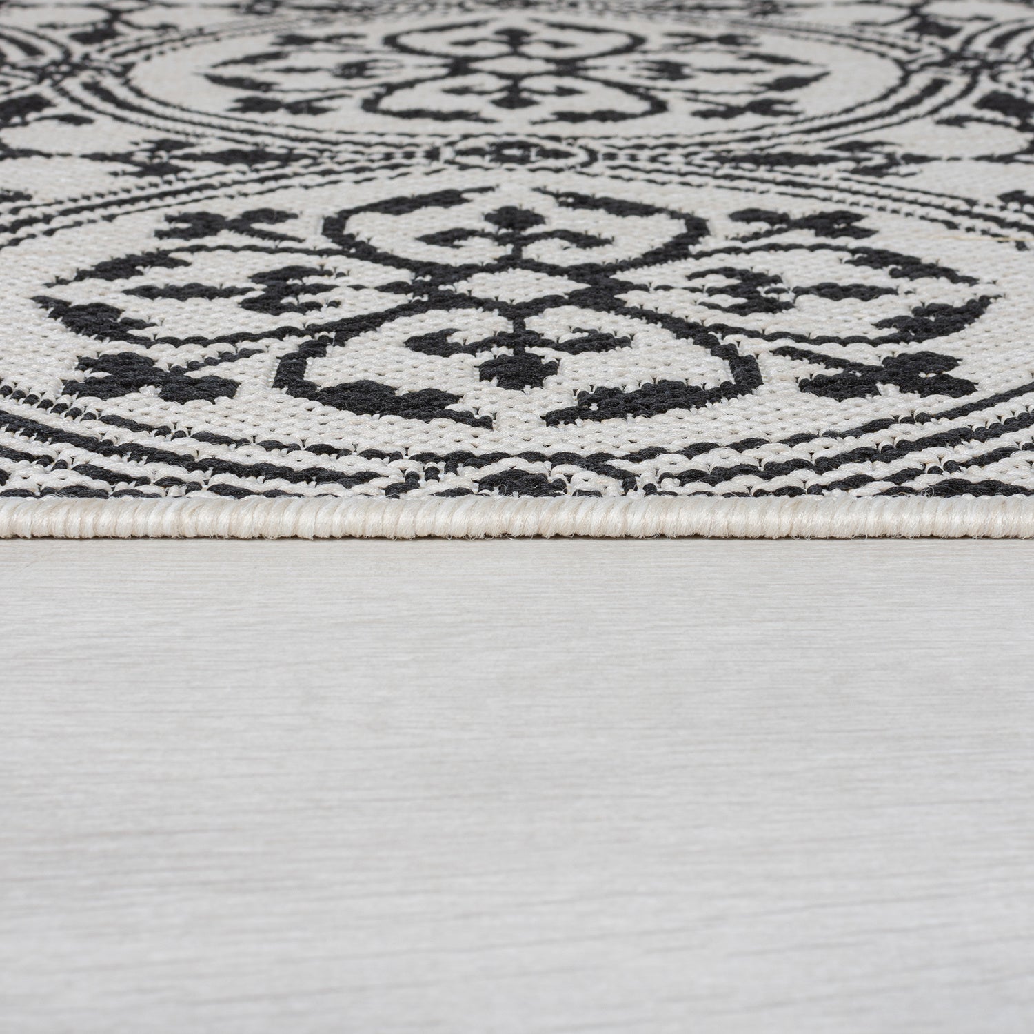 Outdoor runner - Varano Casablanca Black/White
