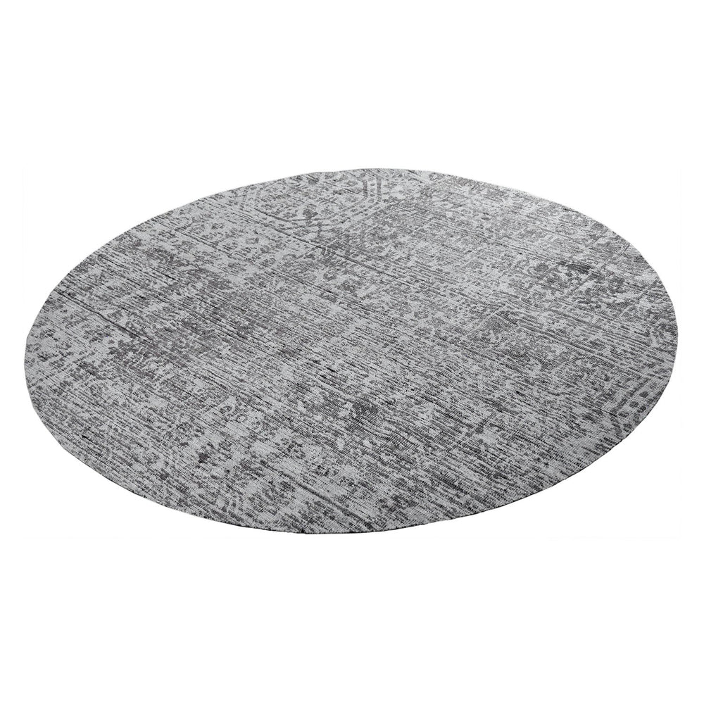 Round Wool Rug - Mathis Grey