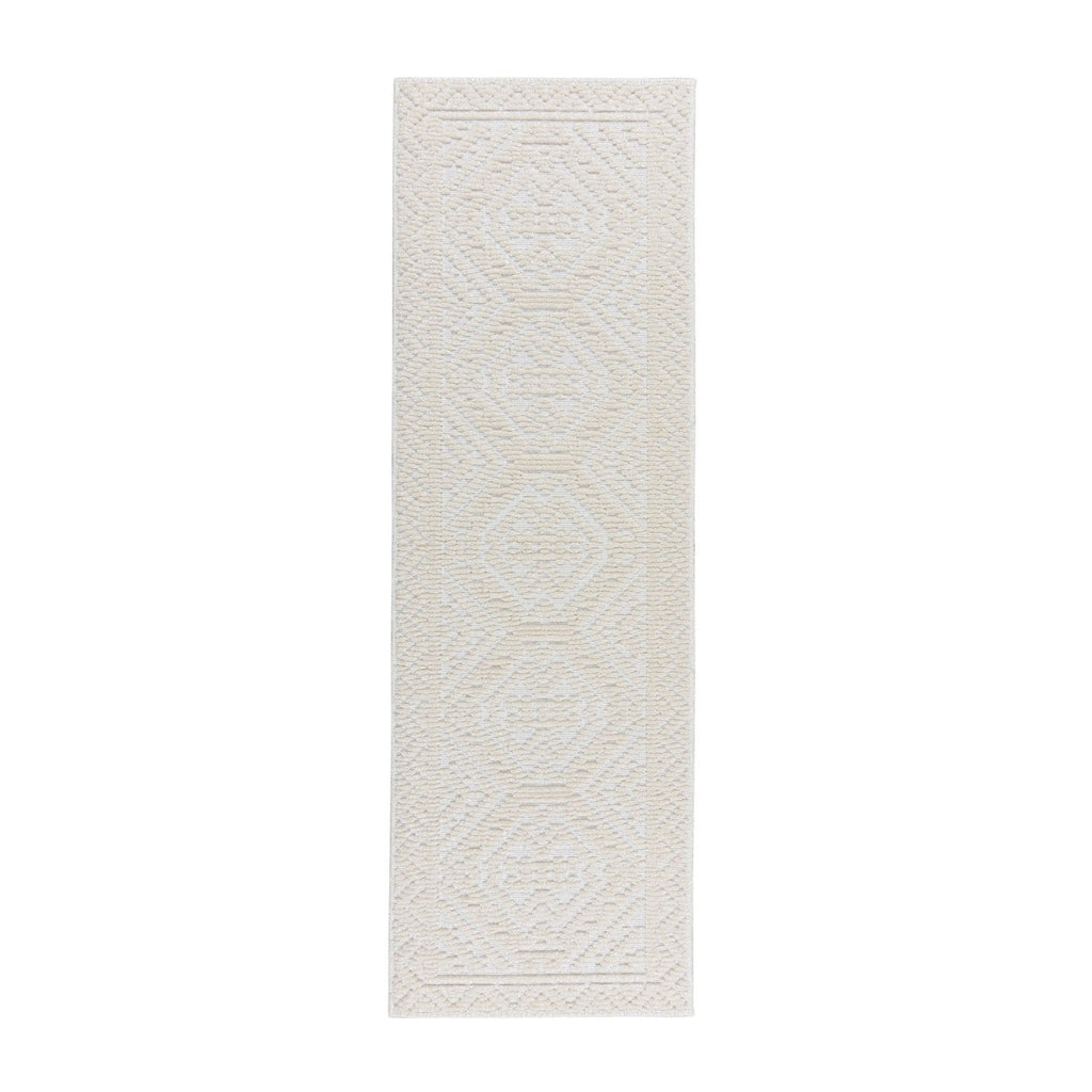Washable runner - Galeo Jaipur Cream