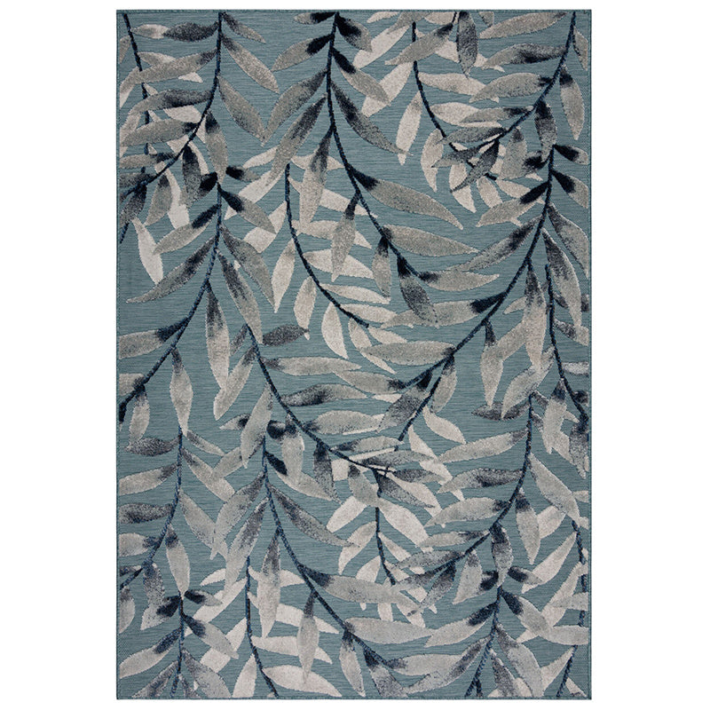 In- & Outdoor rug - Plazo Willow Blue