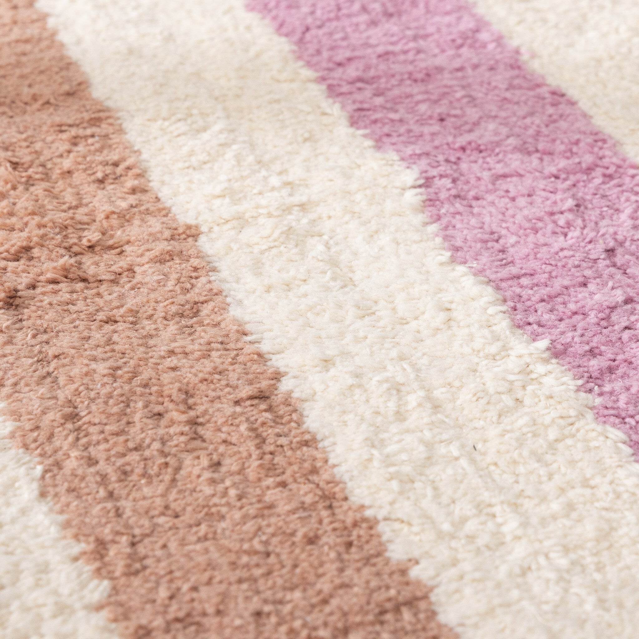 Washable kids rug - Milo Pink