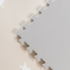 Foam Puzzle Mat – Alfie Stars Grey/Beige