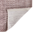 Vintage floor rug - Khayma Sand Rose 8793