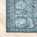 Vintage Rug - Estate Medallion Blue/Green