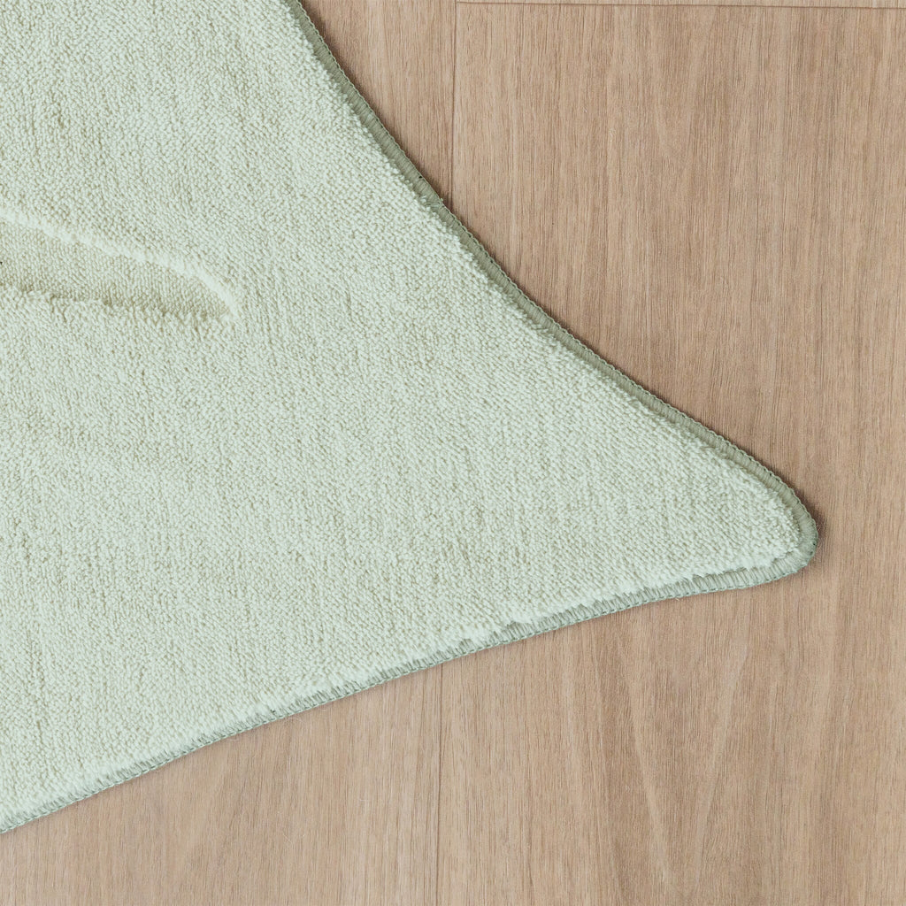 Washable children's rug - Coco Leaf Green