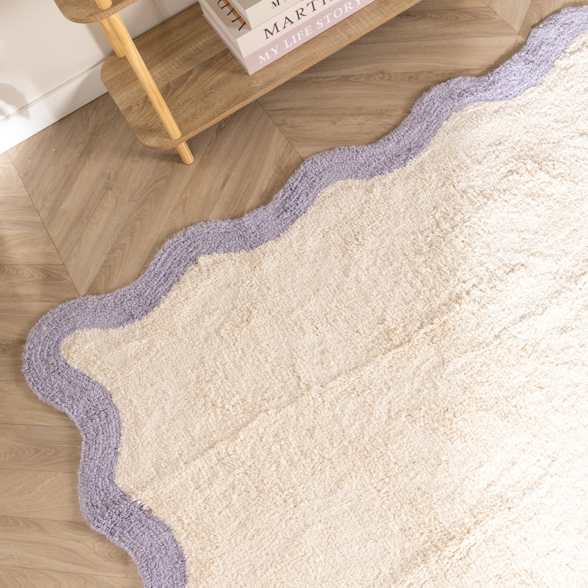 Washable Rug – Hazy Lilac/Cream