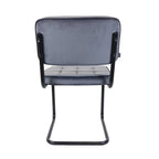 Velvet chair - Ivy Anthracite
