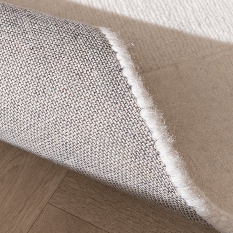 Wool Rug - Giselle Abstract White