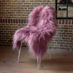 Pink Sheepskin - Floor Rug