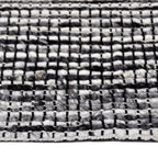 Wool Rug - Quillan Black/White