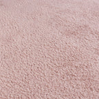Soft organic rug - Teddy Pink
