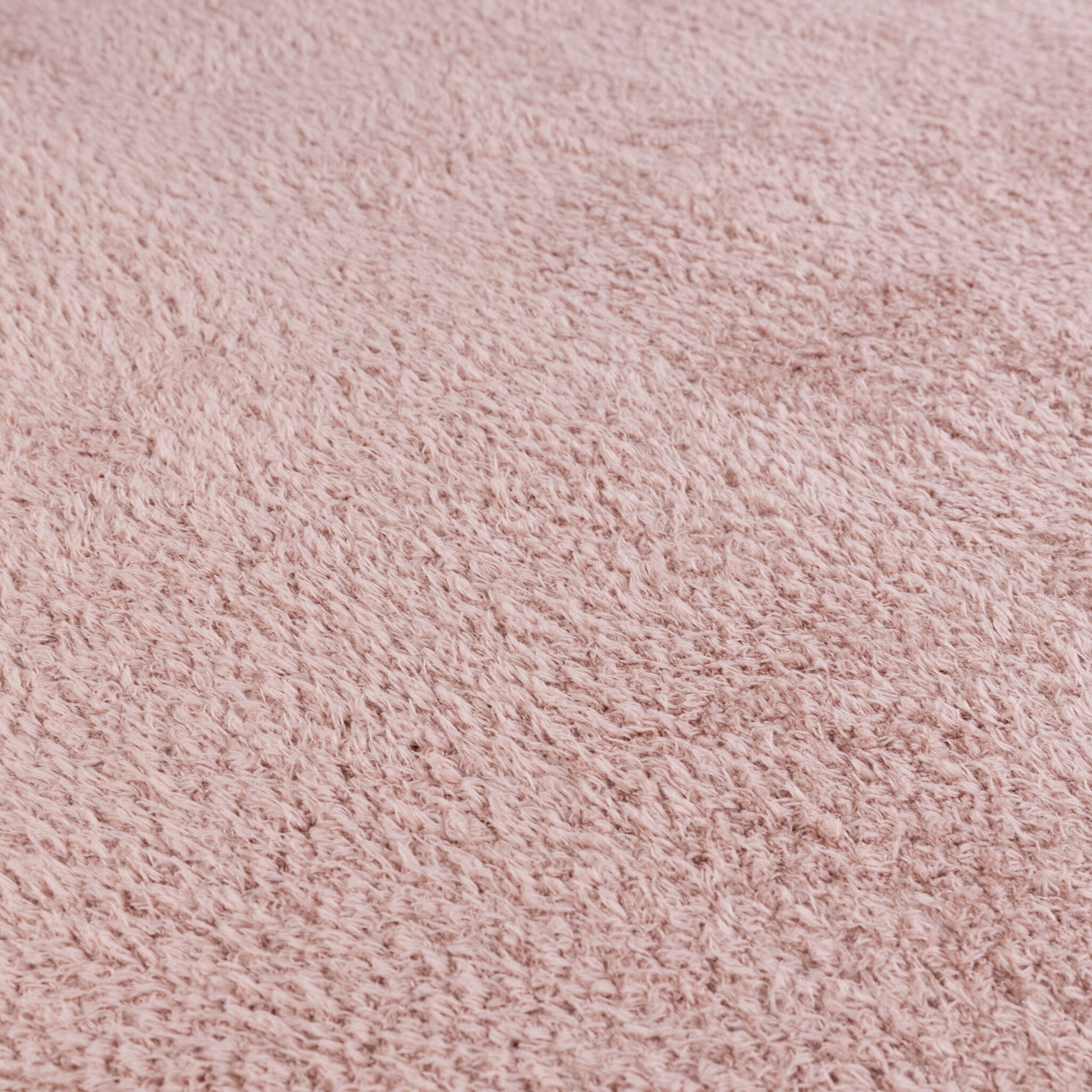 Soft organic rug - Teddy Pink