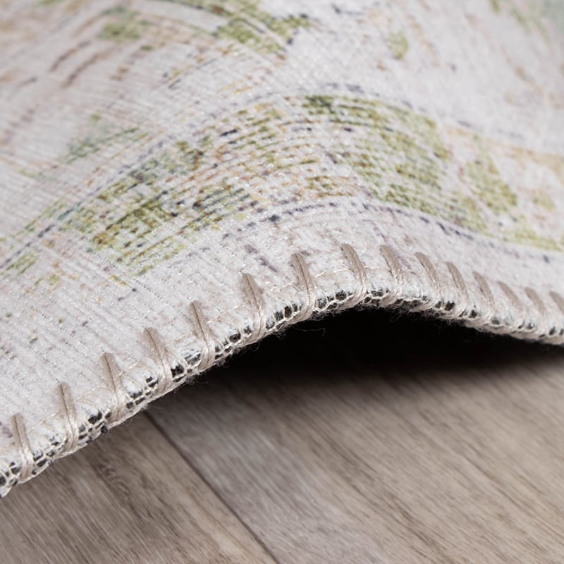 Vintage Rug - Lago Green/Cream