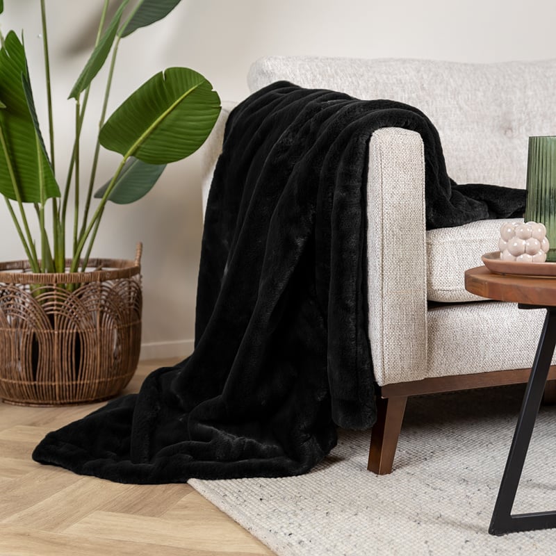 Washable Blanket - Otis Black