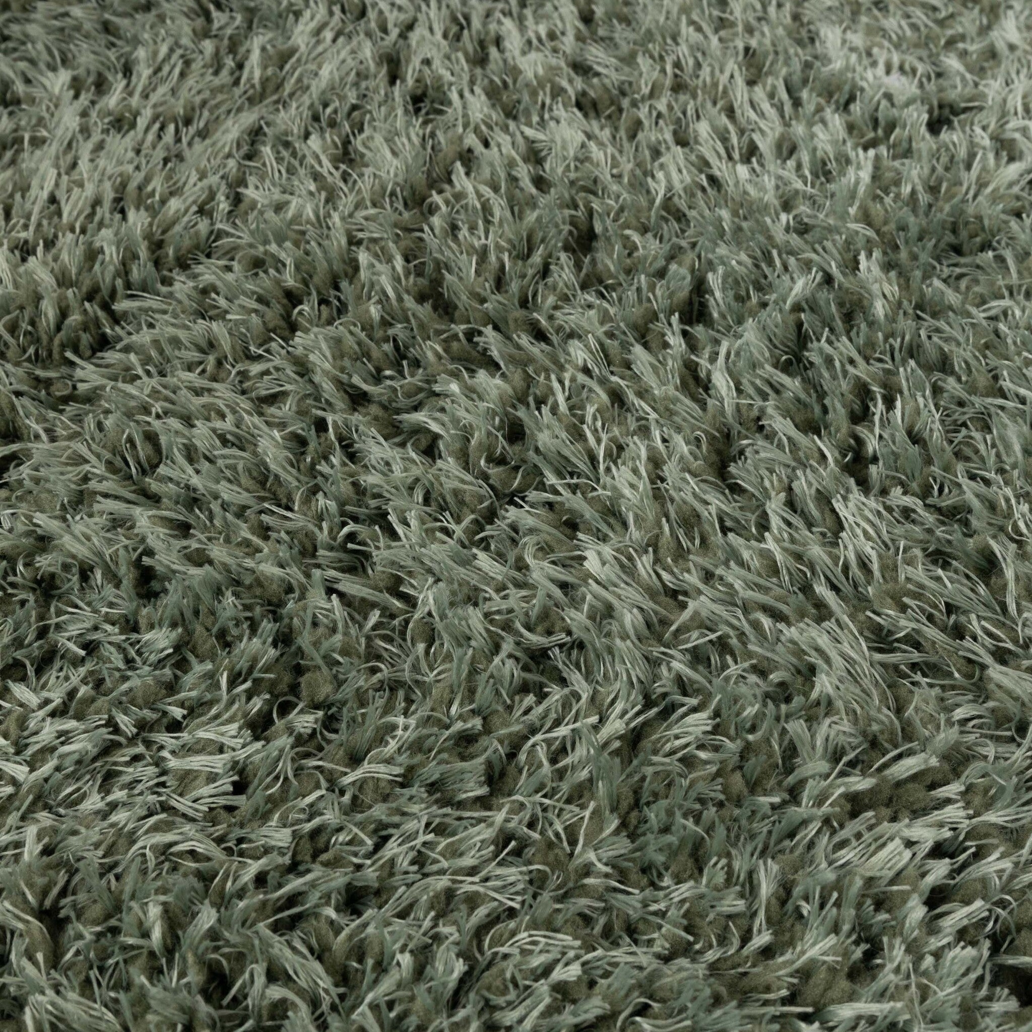Shaggy Rug - Blaze Green