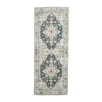 Washable Runner - Domingo Mandala Dark Green