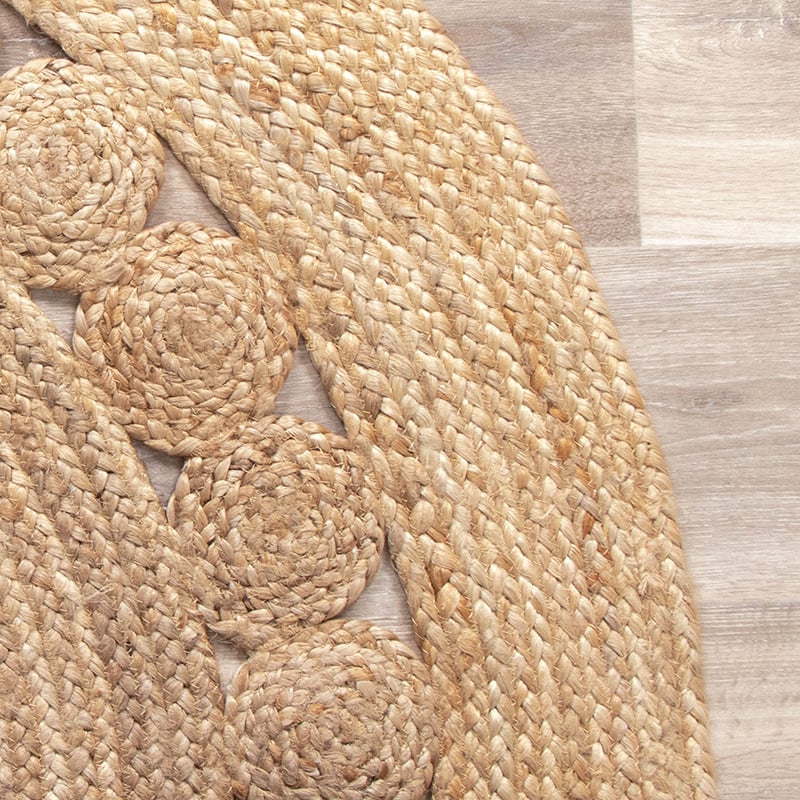 Jute Rug - Fair Round Sun Natural