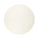 Round Low-Pile Rug - Cozy White