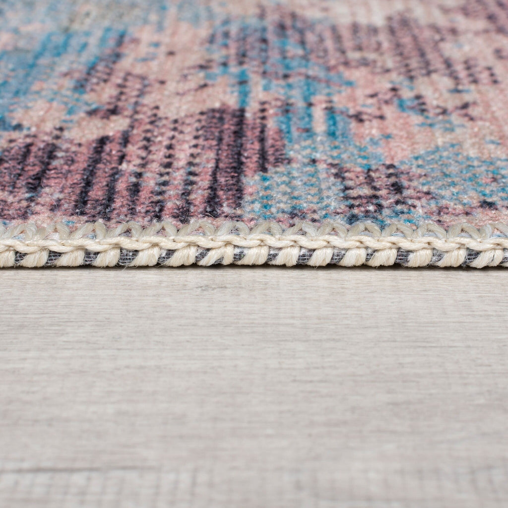 Washable Floor Rug - Reido Abstract Multicolor