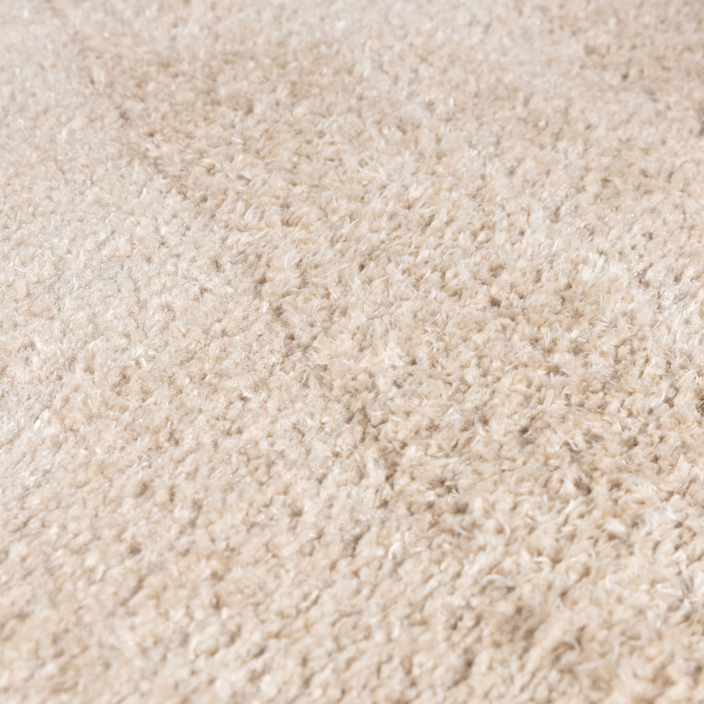 Scandinavian rug - Lova Border Beige