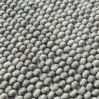 Wool Rug - Luminous Green/Grey