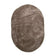 Oval Shaggy Rug - Blaze Taupe