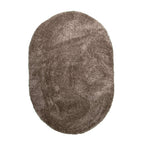 Oval Shaggy Rug - Blaze Taupe