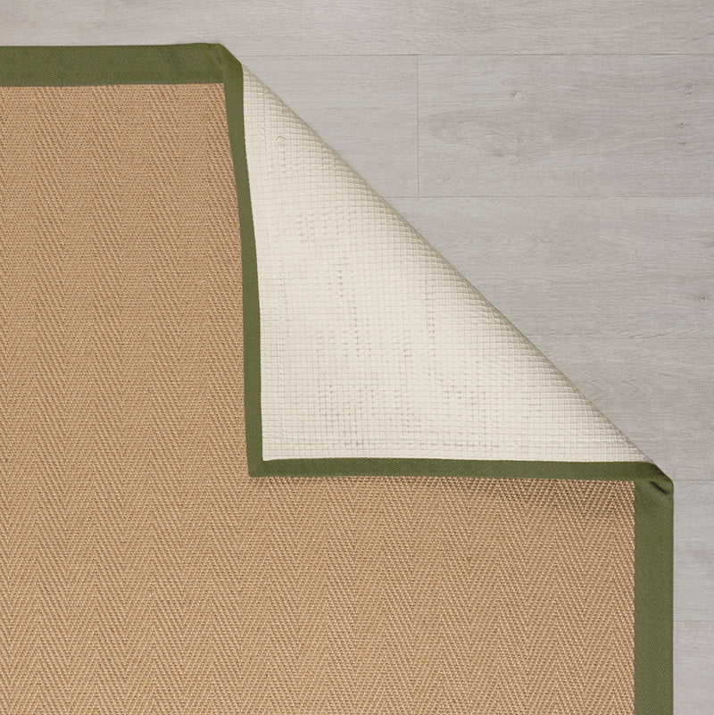 Jute runner - Herro Natural/Green