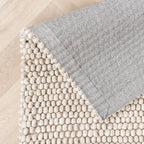 Wool Rug - Luminous Cream/White