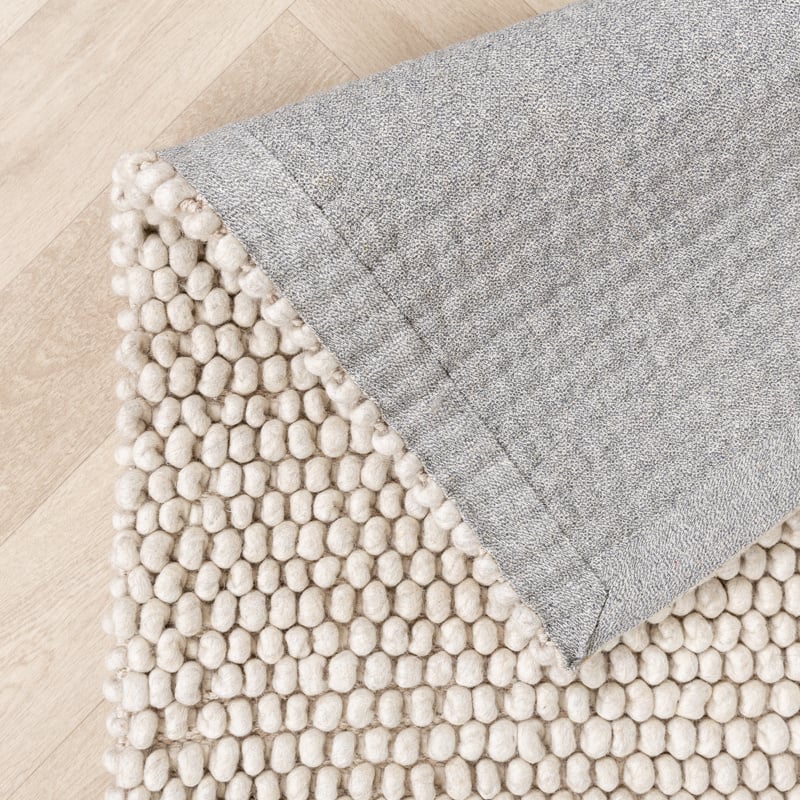 Wool Rug - Luminous Cream/White