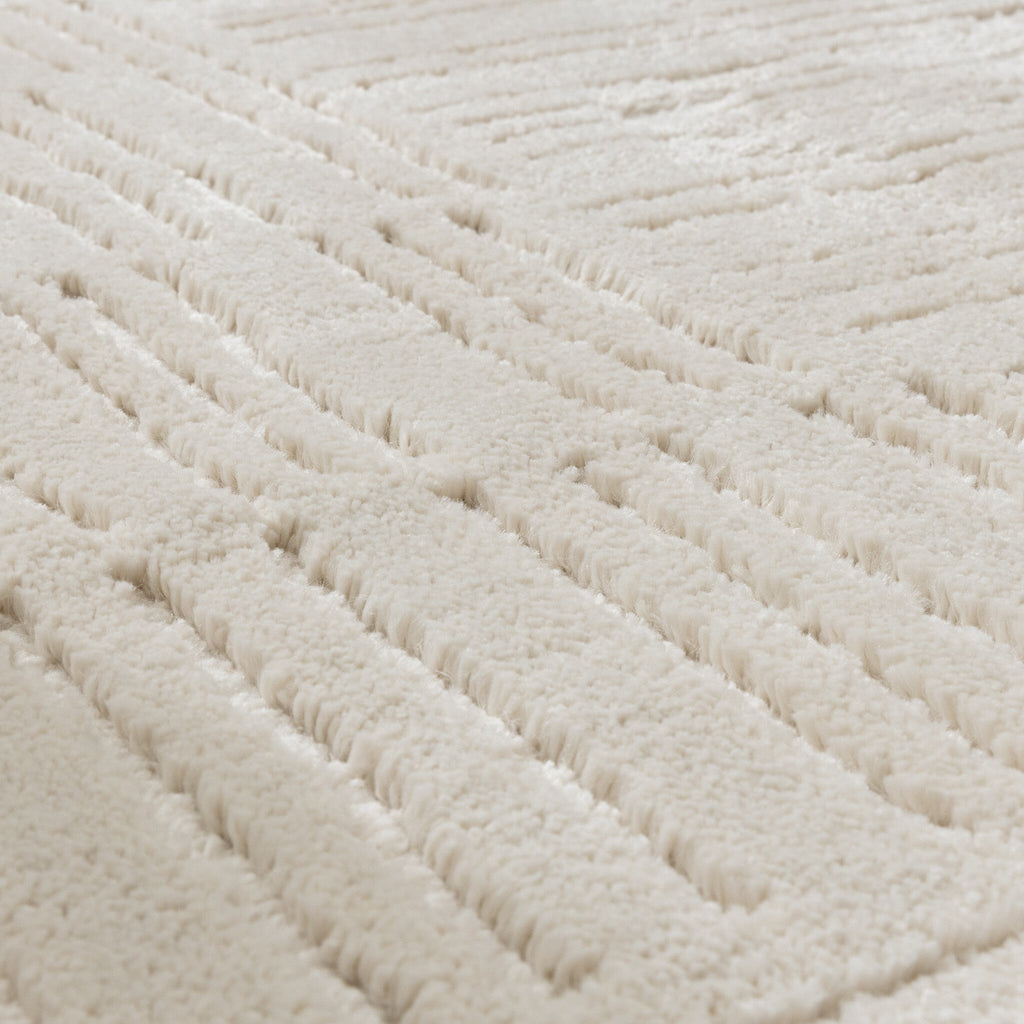 Scandinavian Rug - Yune Lines Cream