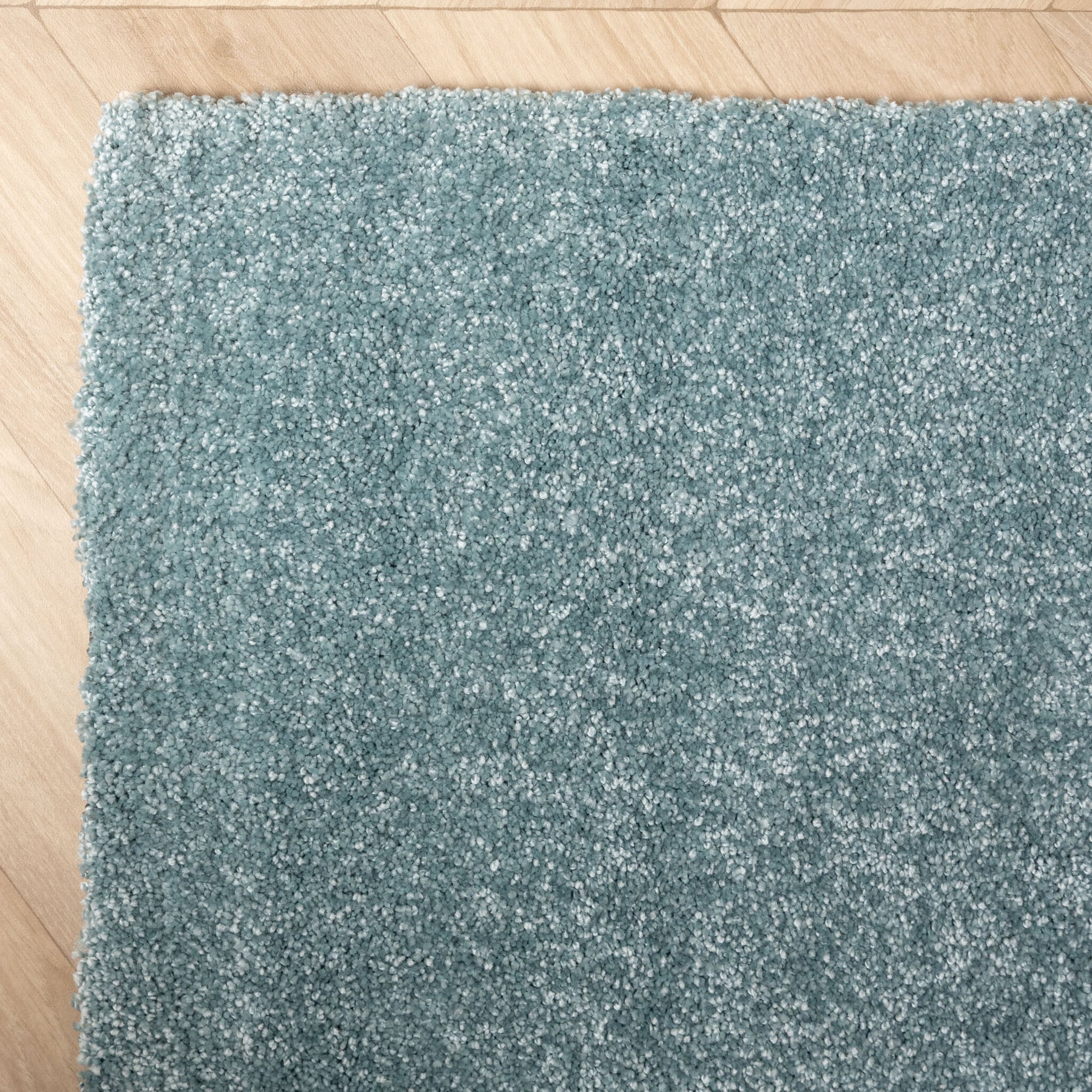 Washable Rug - Clean Light Blue