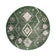 Round berber rug - Blend Aztec Green