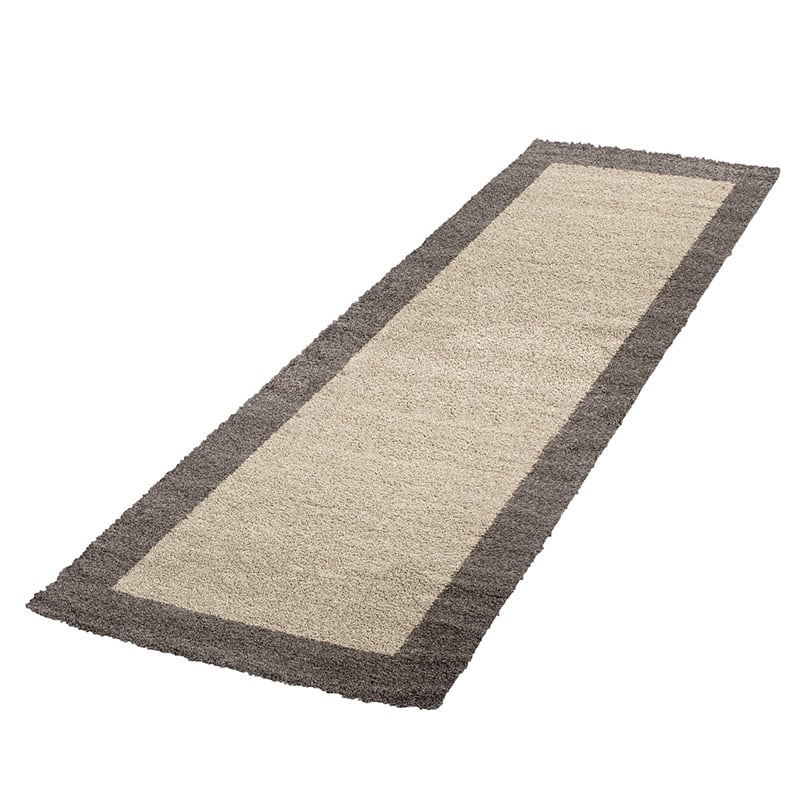 High-pile Runner - Edge Taupe
