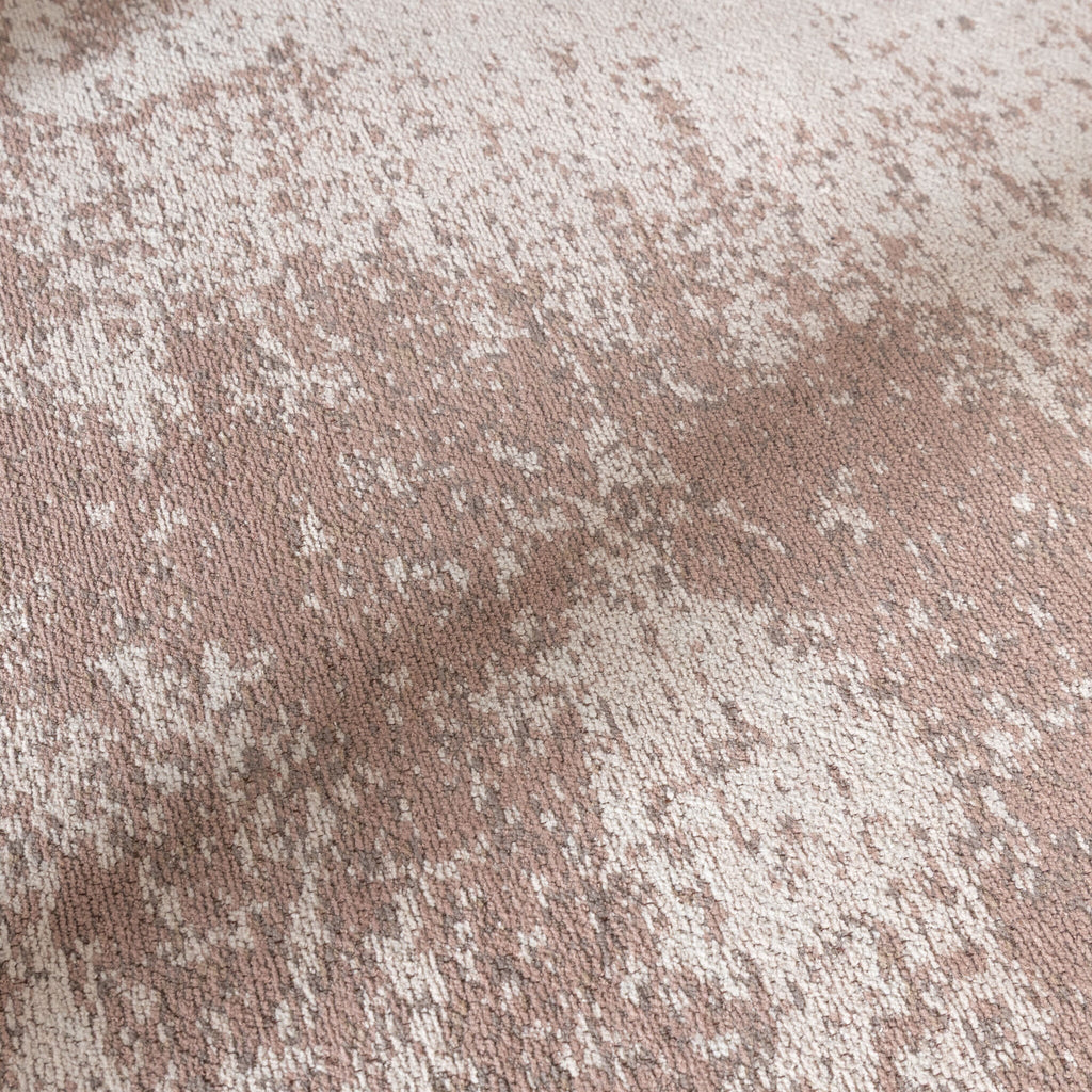 Round abstract rug - Candice Taupe