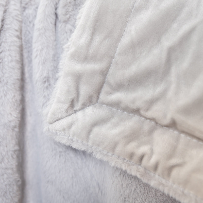 Washable Blanket - Otis Light Grey