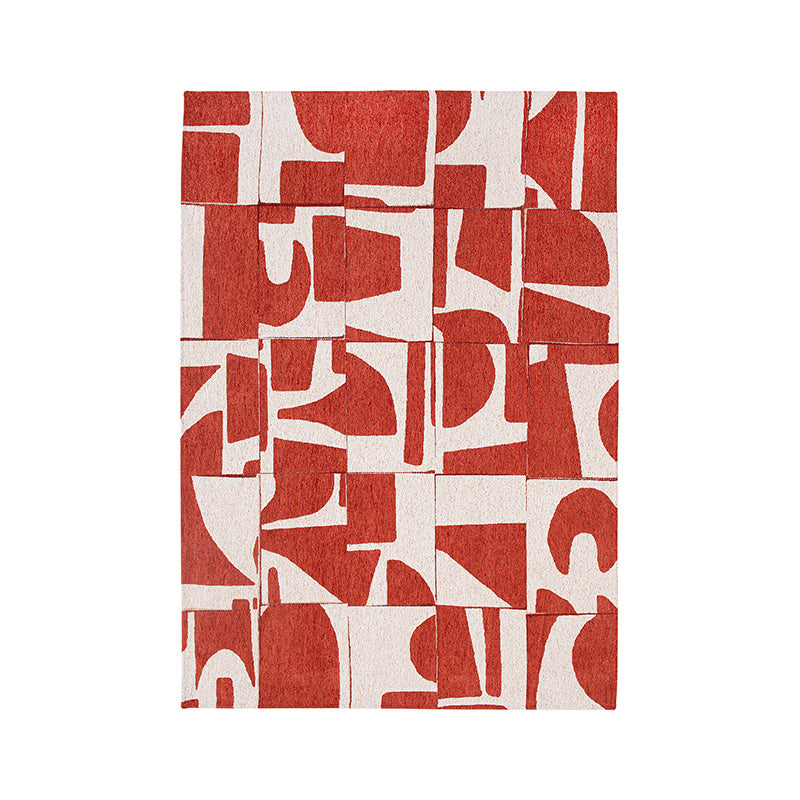 Modern rug - Papercut Rust 9364